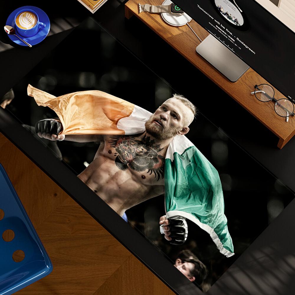 Keyboard Gaming Mac - Alfombrilla de ratón C-Conor M-McGregor XXL,