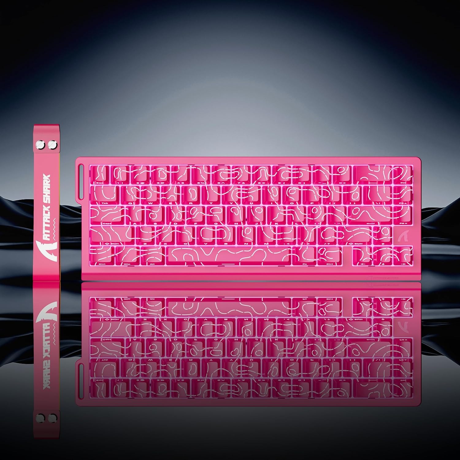 Keyboard Gaming Mac - Teclado ATTACK SHARK X68 HE 8000Hz
