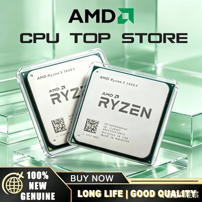 Amd Cpu Ryzen 5 - Procesador AMD Ryzen 5 1600X Nuevo