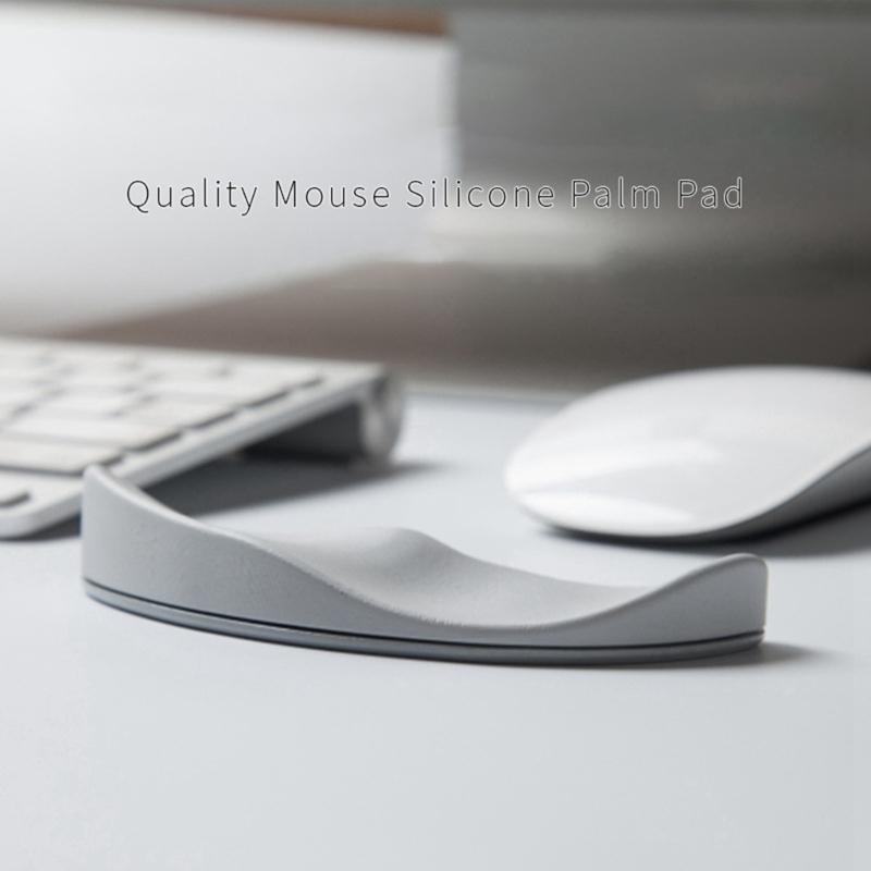 Gaming Keyboard Hand - Reposamuñecas de silicona para ratón, almohadilla