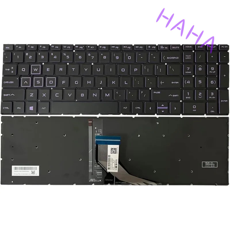 Gaming Keyboard Hp - Teclado H+ con Retroiluminación Púrpura de