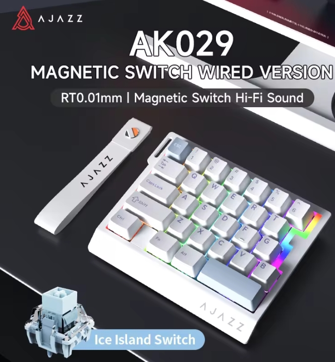 Gaming Keyboard Hand - Teclado Mecánico para Juegos AK029, Cableado,