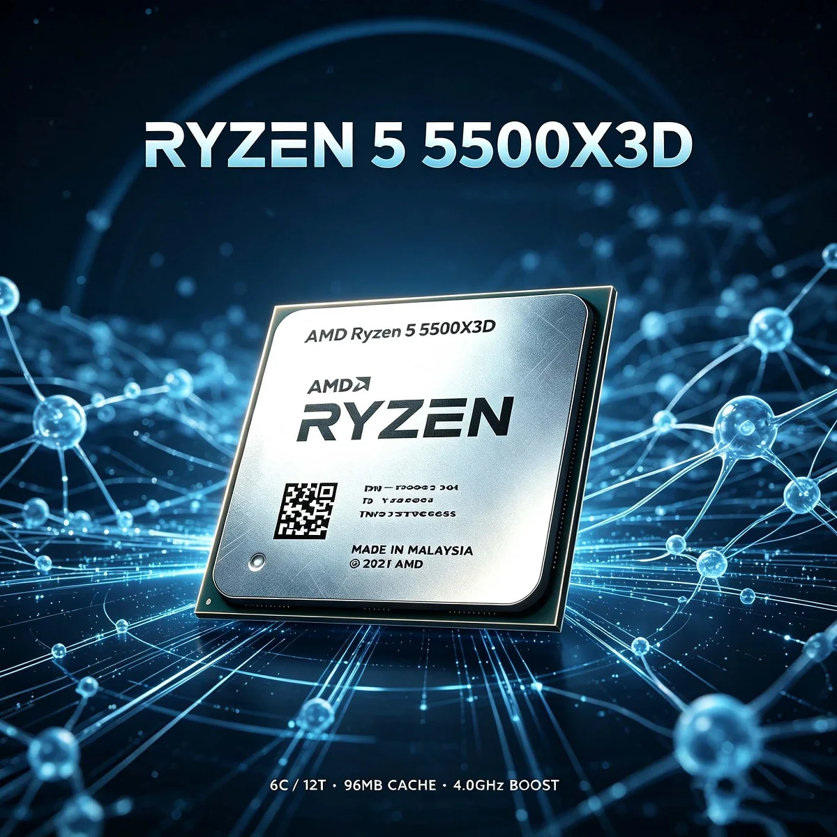 Amd Cpu Ryzen 5 - Procesador para Juegos AMD Ryzen 5