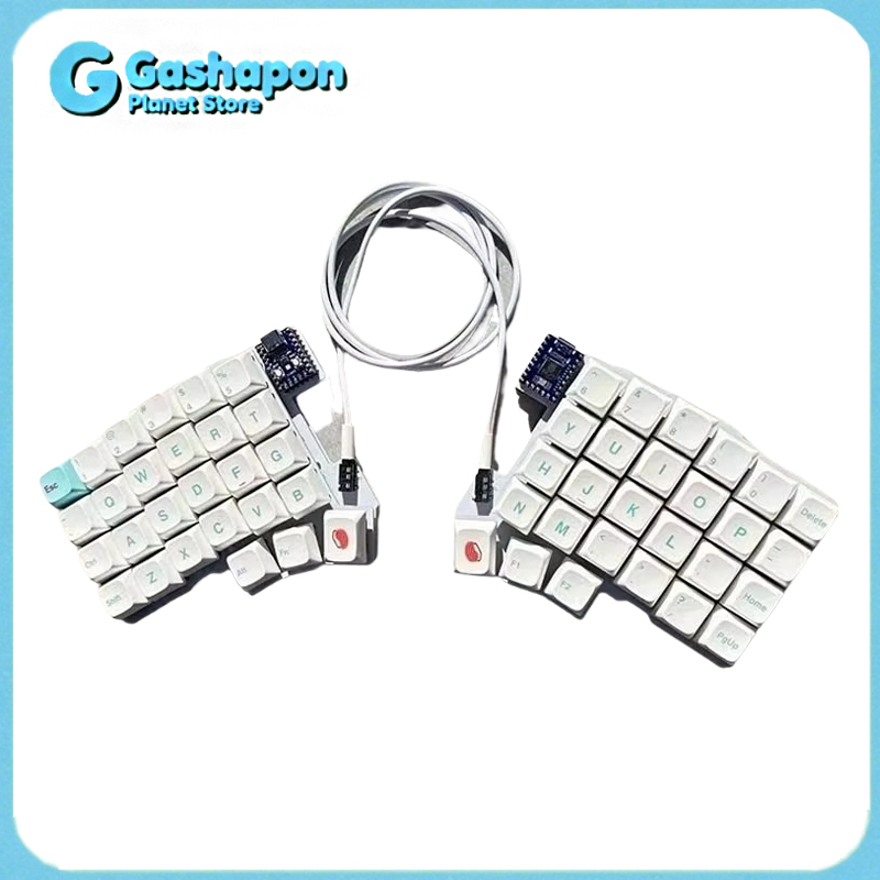 Gaming Keyboard Hot Swappable - Silakka54 Teclado mecánico dividido ergonómico intercambiable
