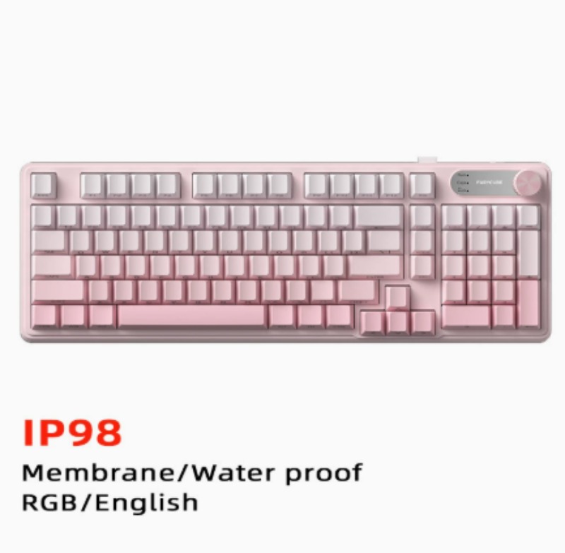 Gaming Keyboard Ip98 - Teclado de Membrana para Juegos con