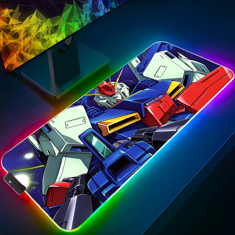 Gaming Keyboard And Mouse Mobile - Alfombrilla de ratón RGB grande para