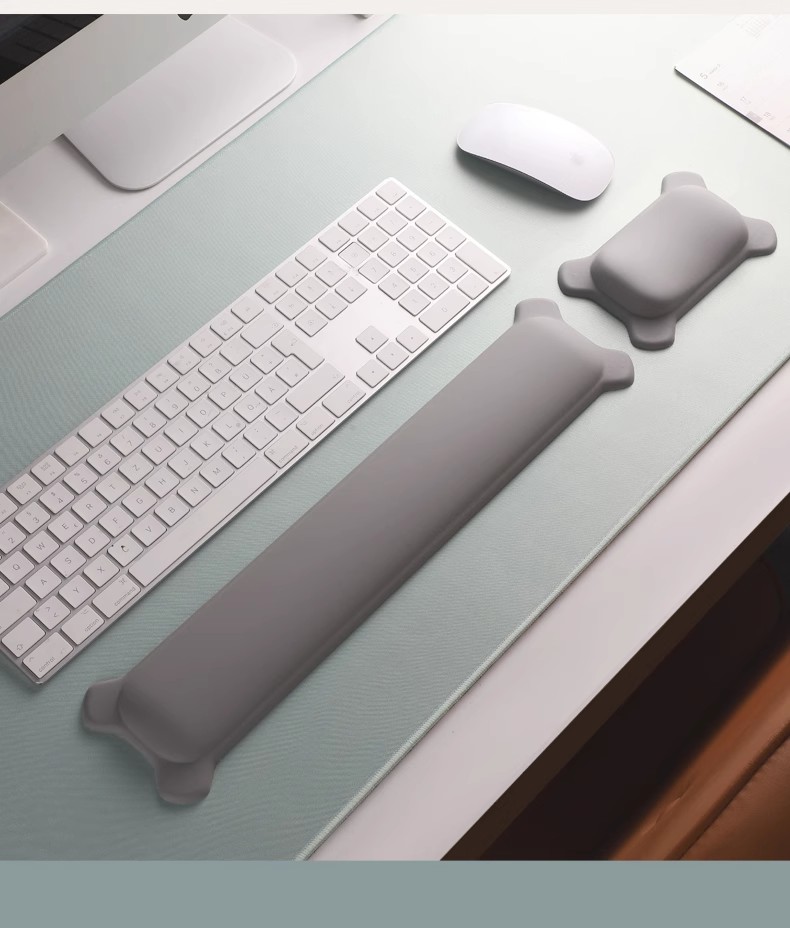 Gaming Keyboard Hand - Reposamuñecas de silicona para ratón, reposamanos