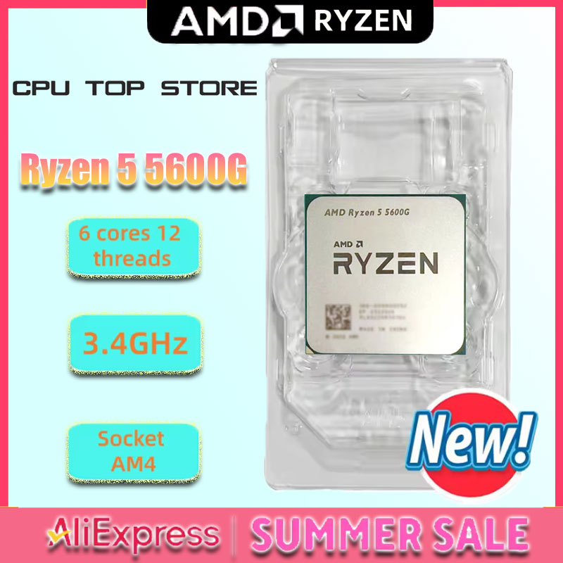 Amd Cpu Ryzen 5 - CPU para Juegos AMD Ryzen 5
