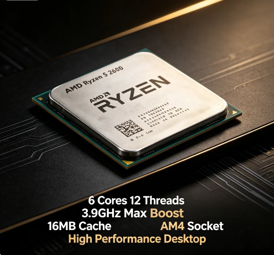 Procesador AMD Ryzen 5 2600 R5 - Amd Cpu Ryzen 5 reseña y precio