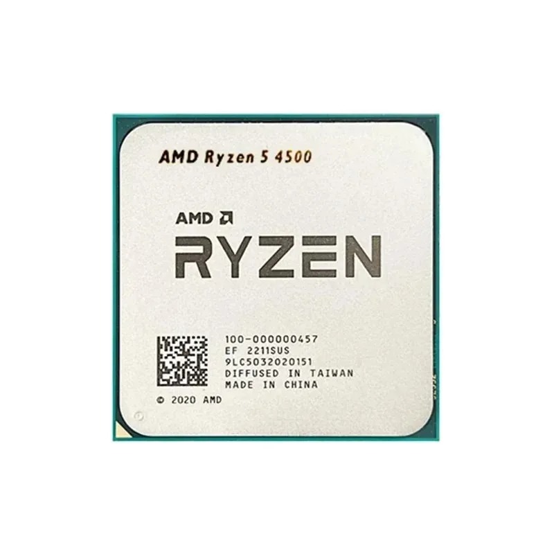 CPU AMD Ryzen 5 4500 100% Nuev - Amd Cpu Ryzen 5 reseña y precio