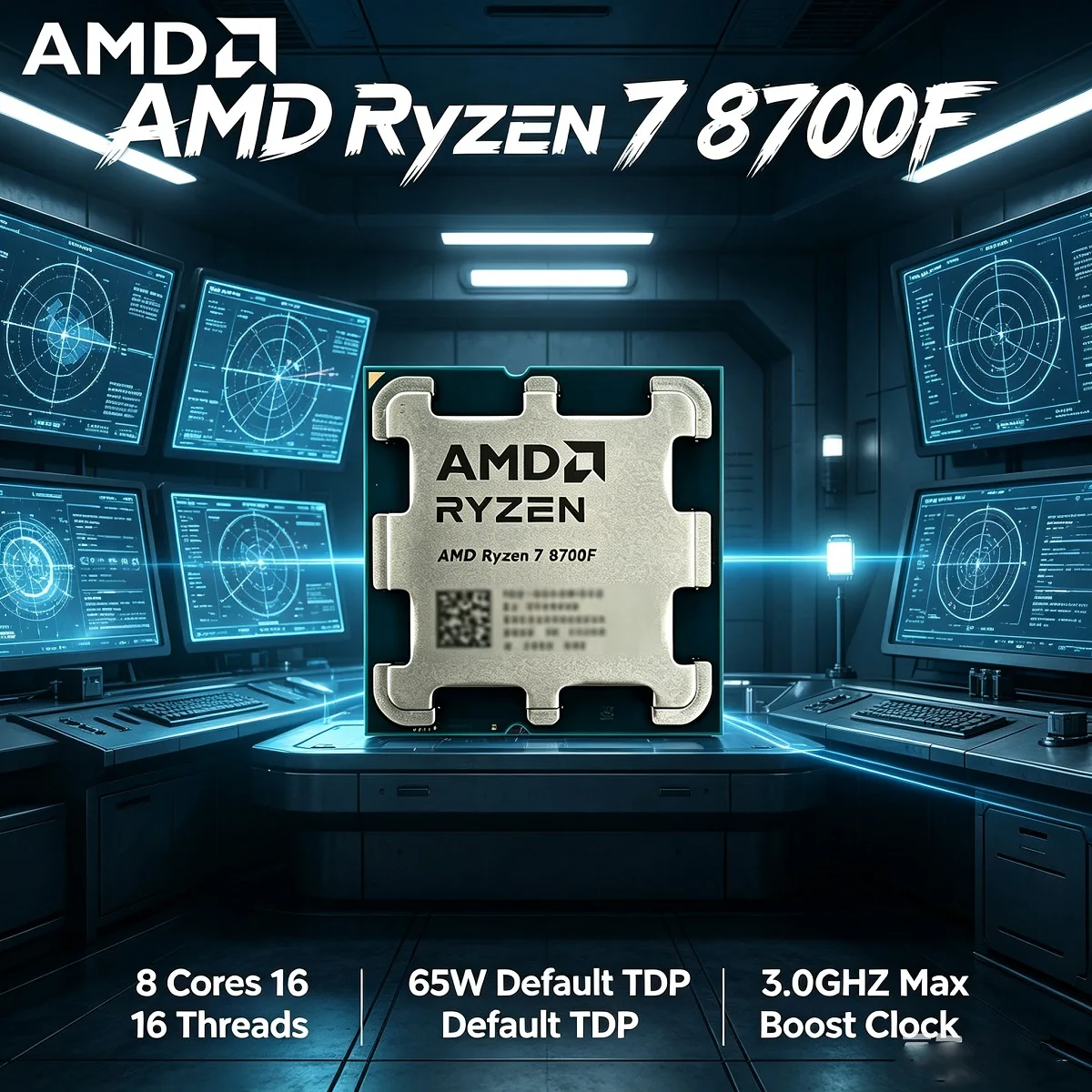 AMD Ryzen 7 8700F Nuevo CPU R7 - Amd Cpu Ryzen 5 reseña y precio
