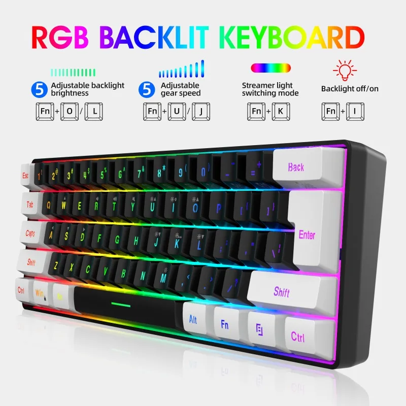 Kit de Teclado y Ratón para Ju - Gaming Keyboard And Mouse Combo reseña y precio