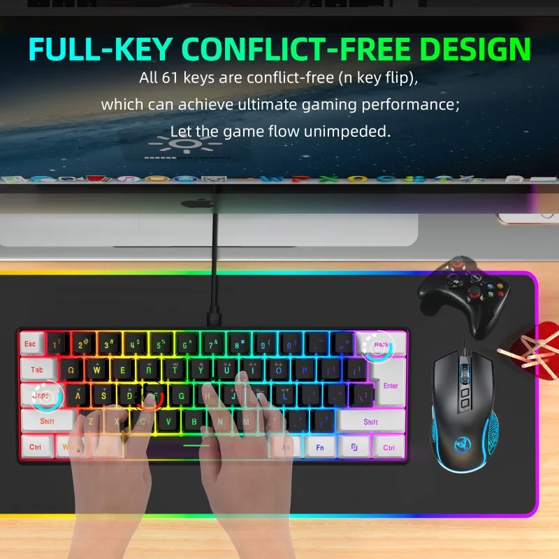 Kit de Teclado y Ratón para Ju - Gaming Keyboard And Mouse Combo reseña y precio