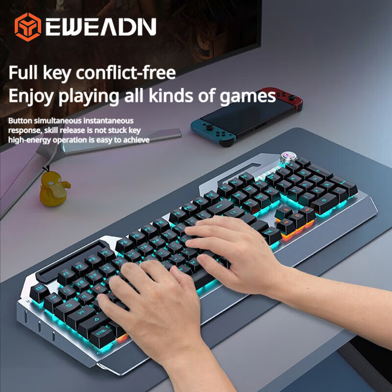 Teclado mecánico EWEADN TK900, - Keyboard Gaming Mac reseña y precio