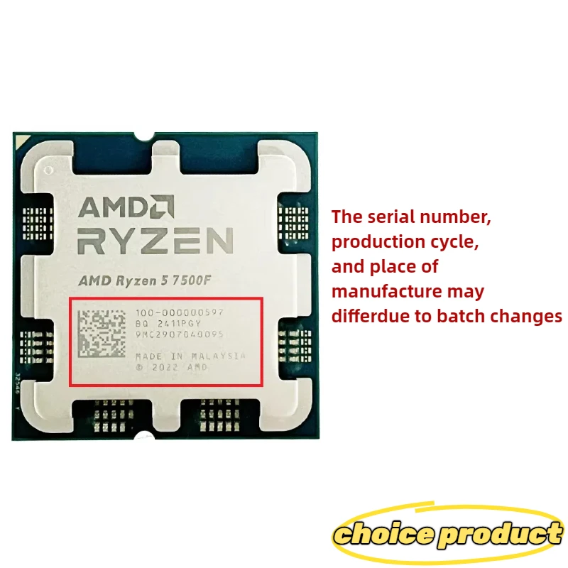 Procesador AMD Ryzen 5 7500F d - Amd Cpu Ryzen 5 reseña y precio