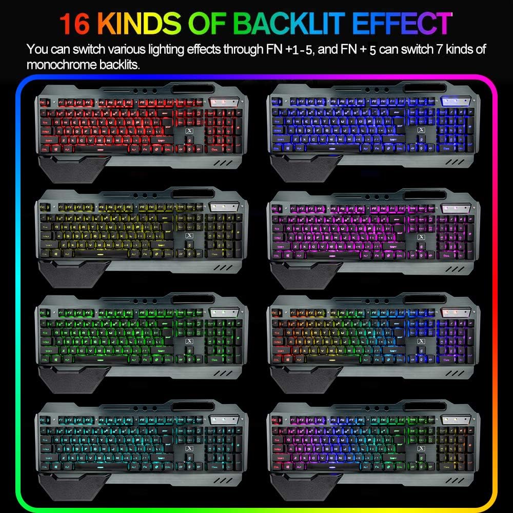 Combo de teclado y ratón inalá - Gaming Keyboard And Mouse Combo reseña y precio