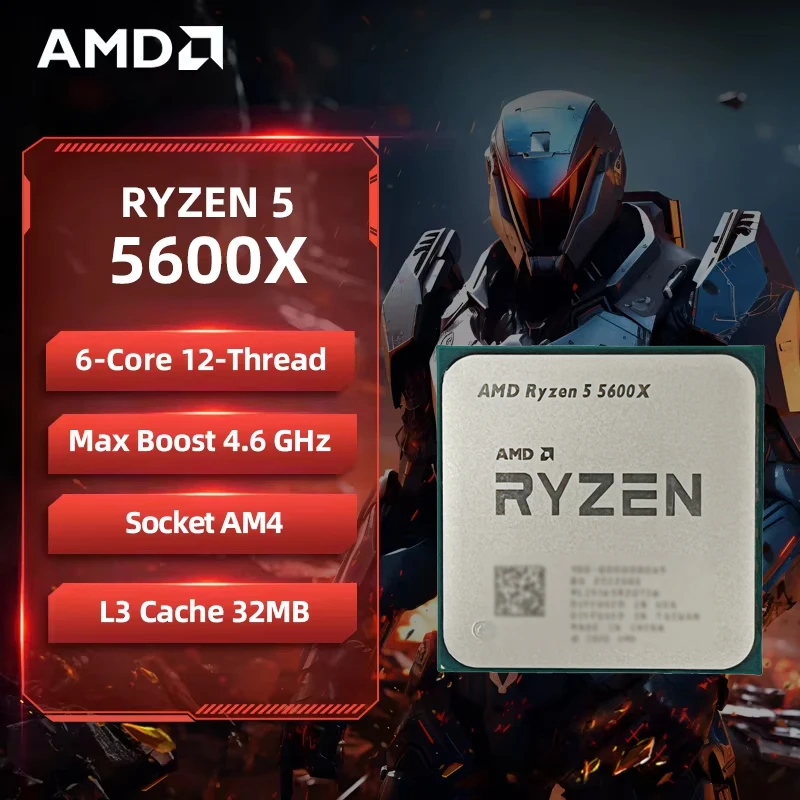 Procesador AMD Ryzen 5 5600X,  - Amd Cpu Ryzen 5 reseña y precio