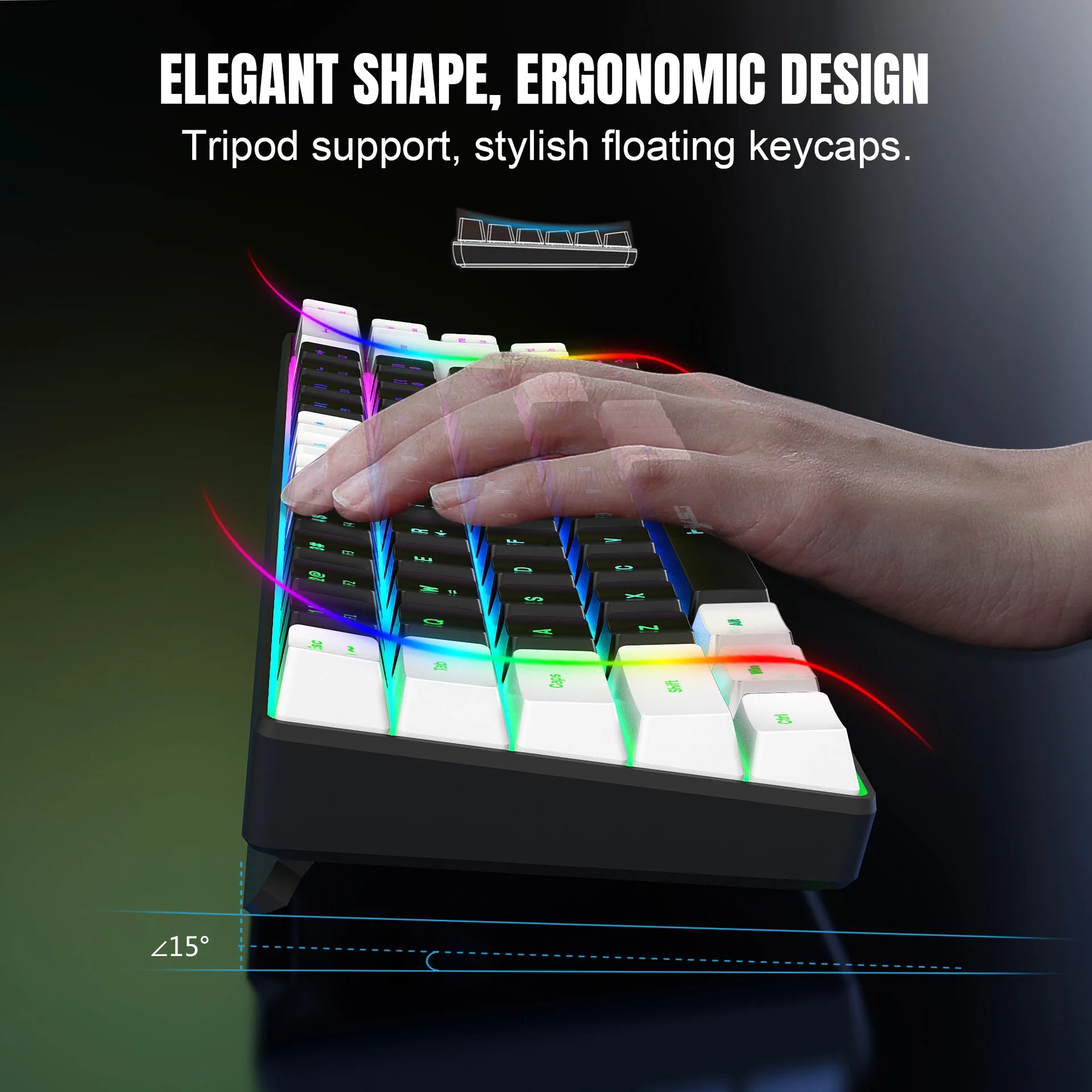 Combo de Teclado y Ratón con R - Gaming Keyboard And Mouse Combo reseña y precio