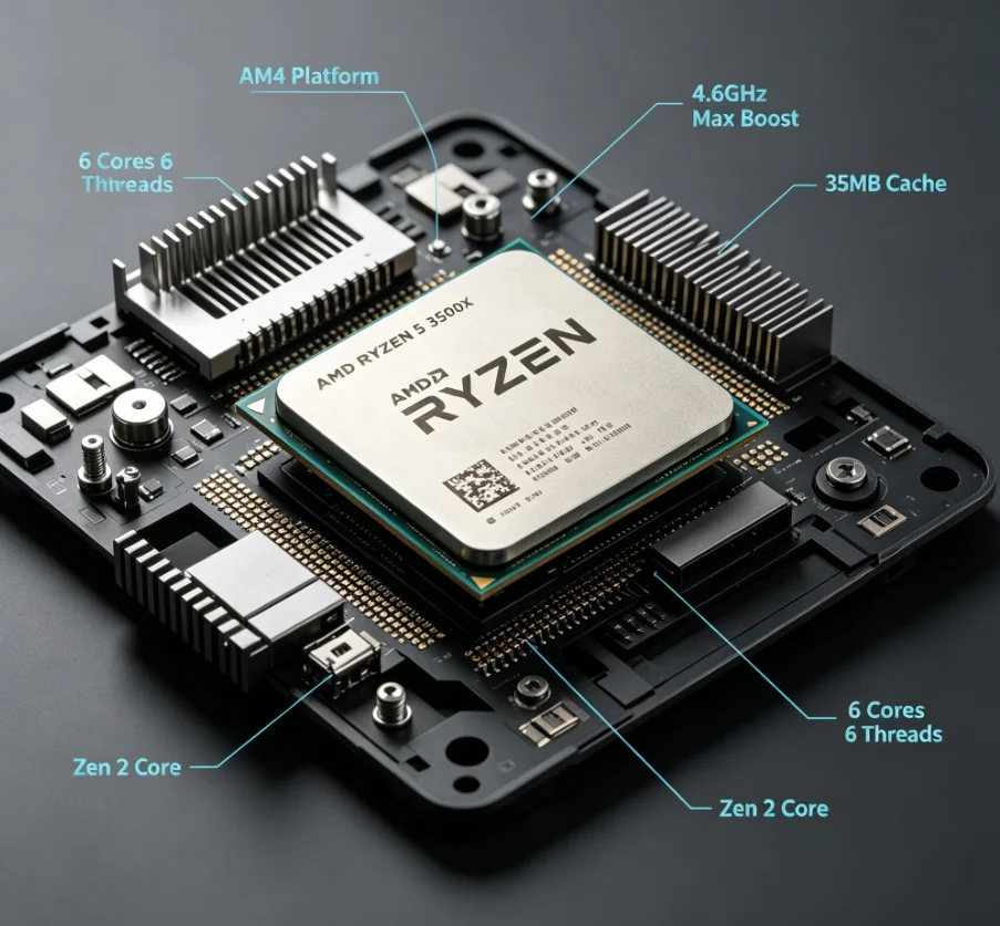 Procesador de Repuesto Socket  - Amd Cpu Ryzen 5 reseña y precio