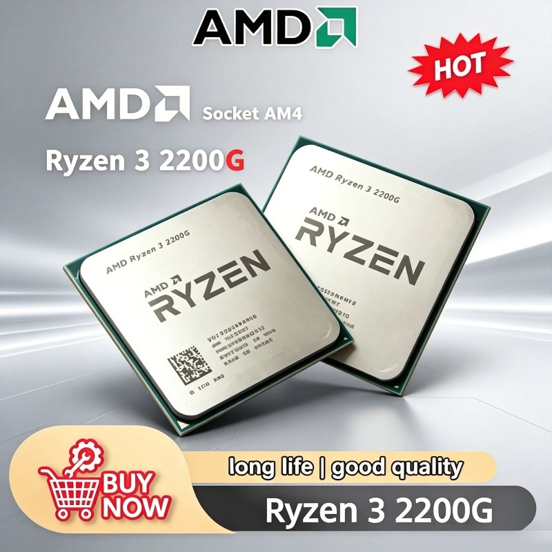 CPU AMD Ryzen 3 2200G Original - Amd Cpu Ryzen 5 reseña y precio