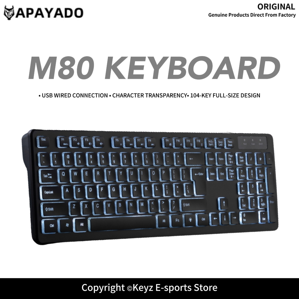 Teclado para Juegos USB con Ca - Keyboard Gaming Mac reseña y precio