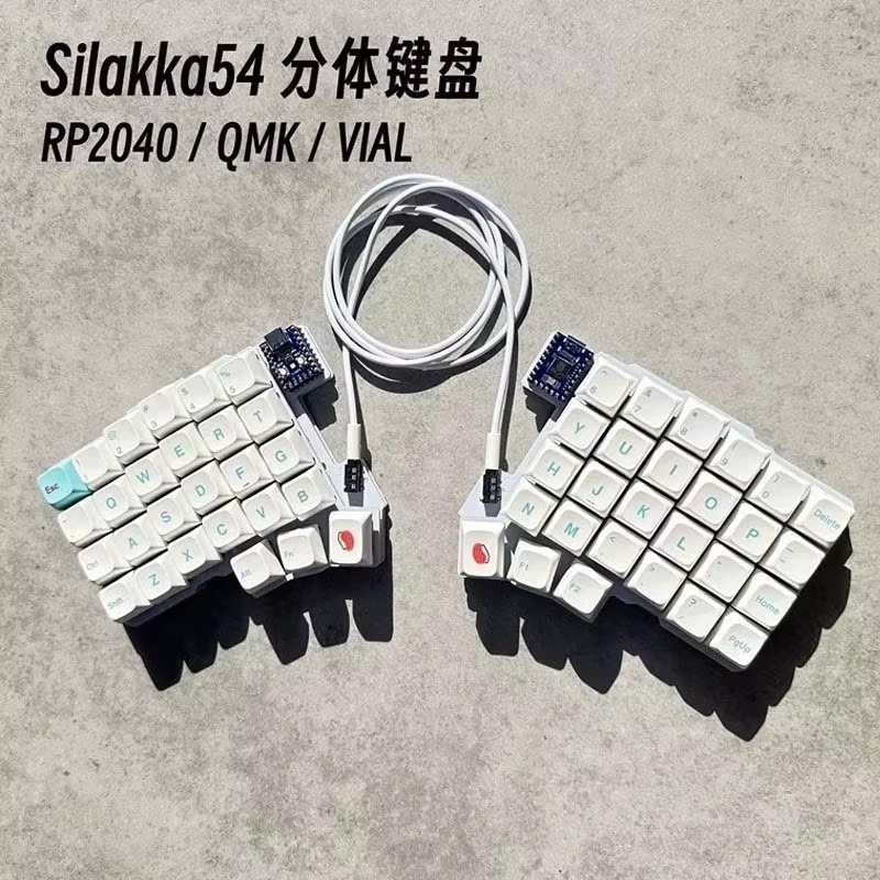 Silakka54 Teclado mecánico div - Gaming Keyboard Hot Swappable reseña y precio