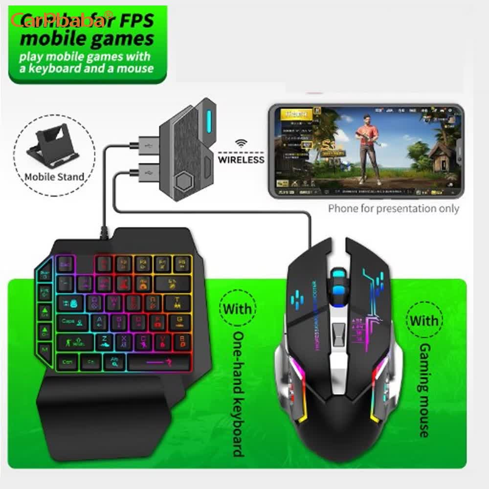 Controlador de Juego Móvil PUB - Gaming Keyboard And Mouse Mobile reseña y precio