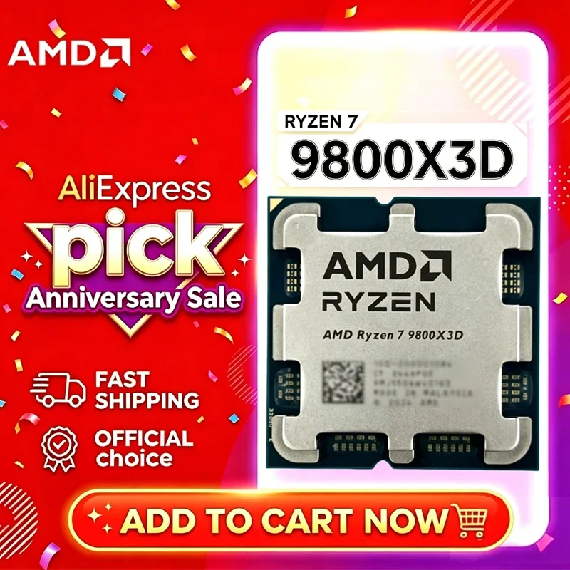 AMD Ryzen 7 9800X3D R7 9800X3D - Amd Cpu Ryzen 5 reseña y precio