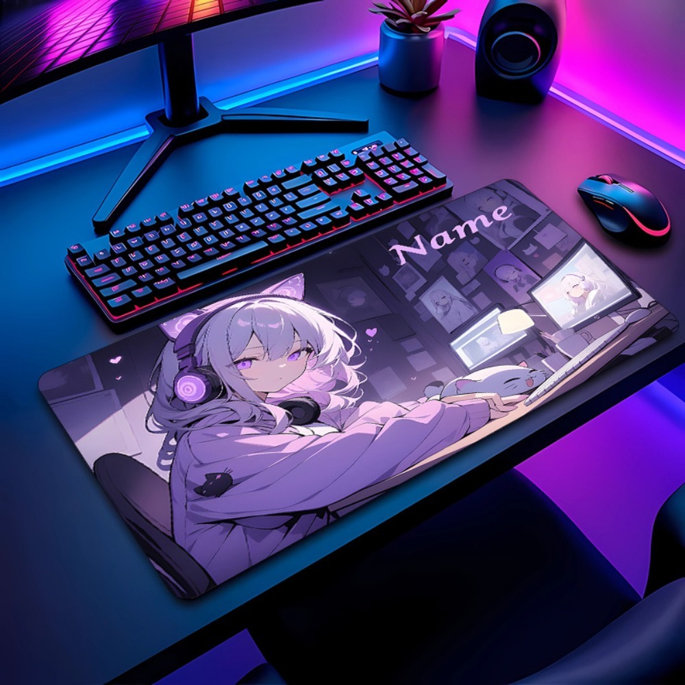 Alfombrilla de escritorio pers - Gaming Keyboard Name reseña y precio