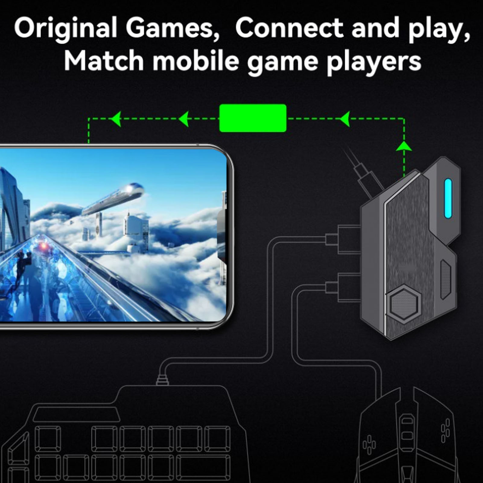 Paquete combinado de juegos pa - Gaming Keyboard And Mouse Mobile reseña y precio