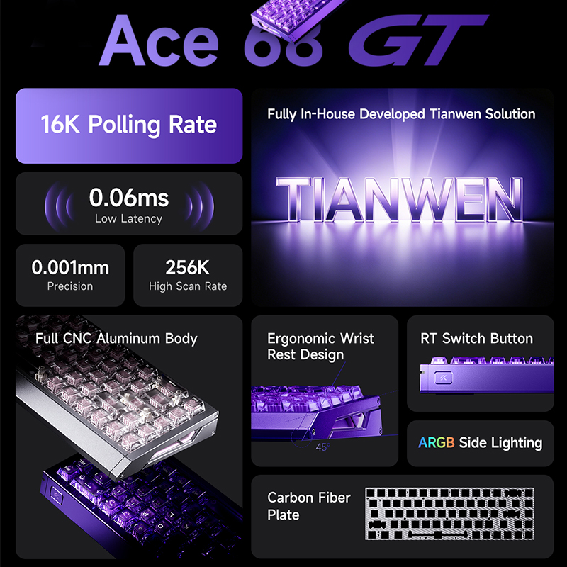 Teclado para Juegos MCHOSE Ace - Gaming Keyboard Hot Swappable reseña y precio