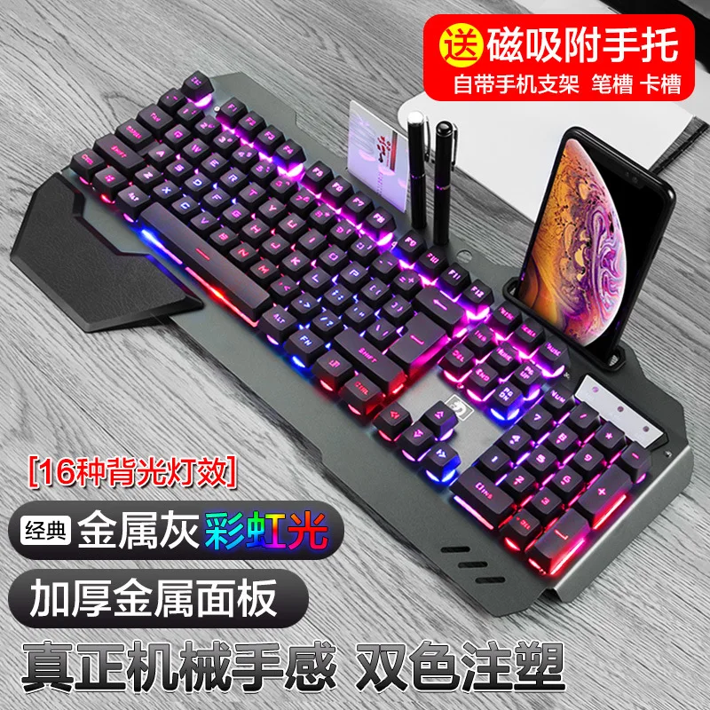 618 teclado de sensación mecán - Gaming Keyboard Ebay reseña y precio