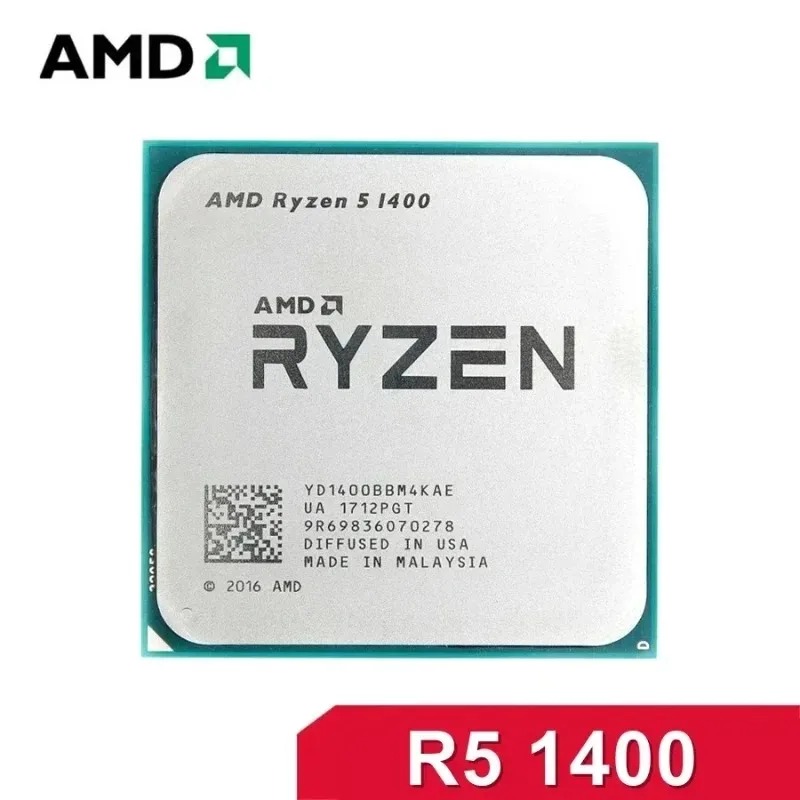 Procesador AMD Ryzen 5 1400, 1 - Amd Cpu Ryzen 5 reseña y precio