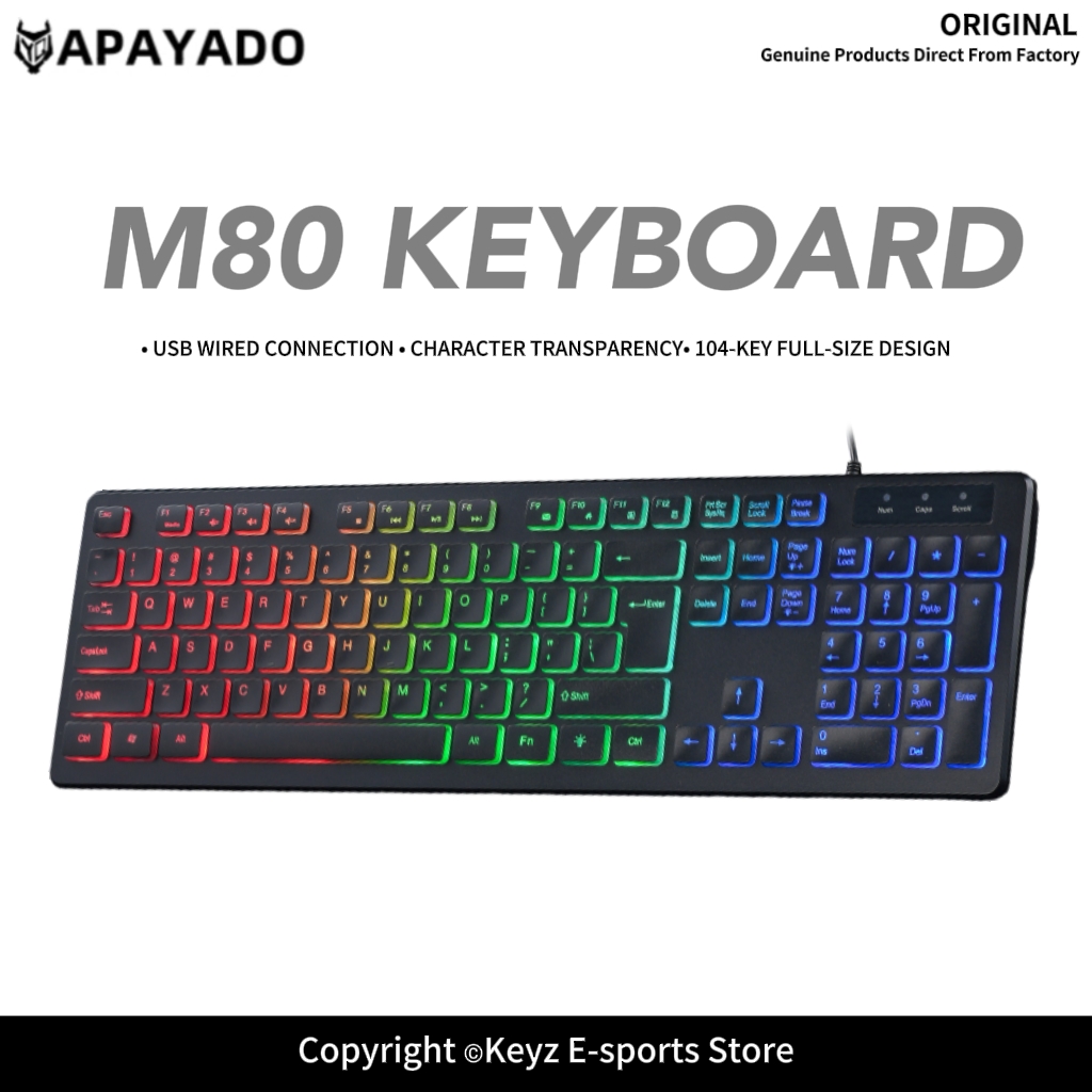 Teclado para Juegos con Cable  - Keyboard Gaming Mac reseña y precio