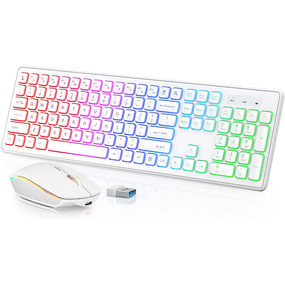 Teclado y ratón inalámbricos r - Gaming Keyboard And Mouse Combo reseña y precio