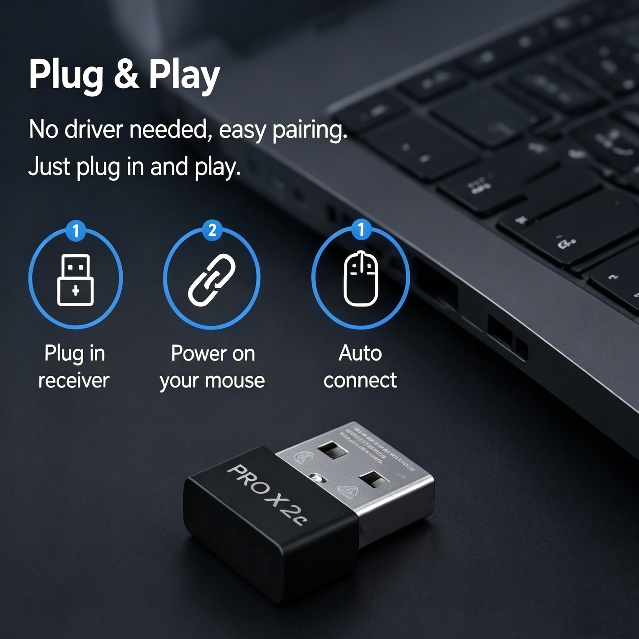 Receptor práctico compatible c - Logitech Mouse G Pro X Superlight reseña y precio